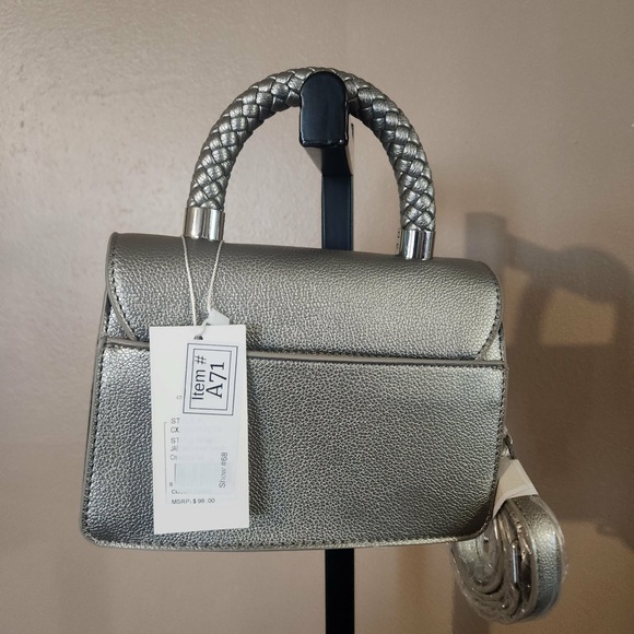 CXL by Christian Lacroix Metallic Hand/Crossbody Bag - Picture 5 of 10